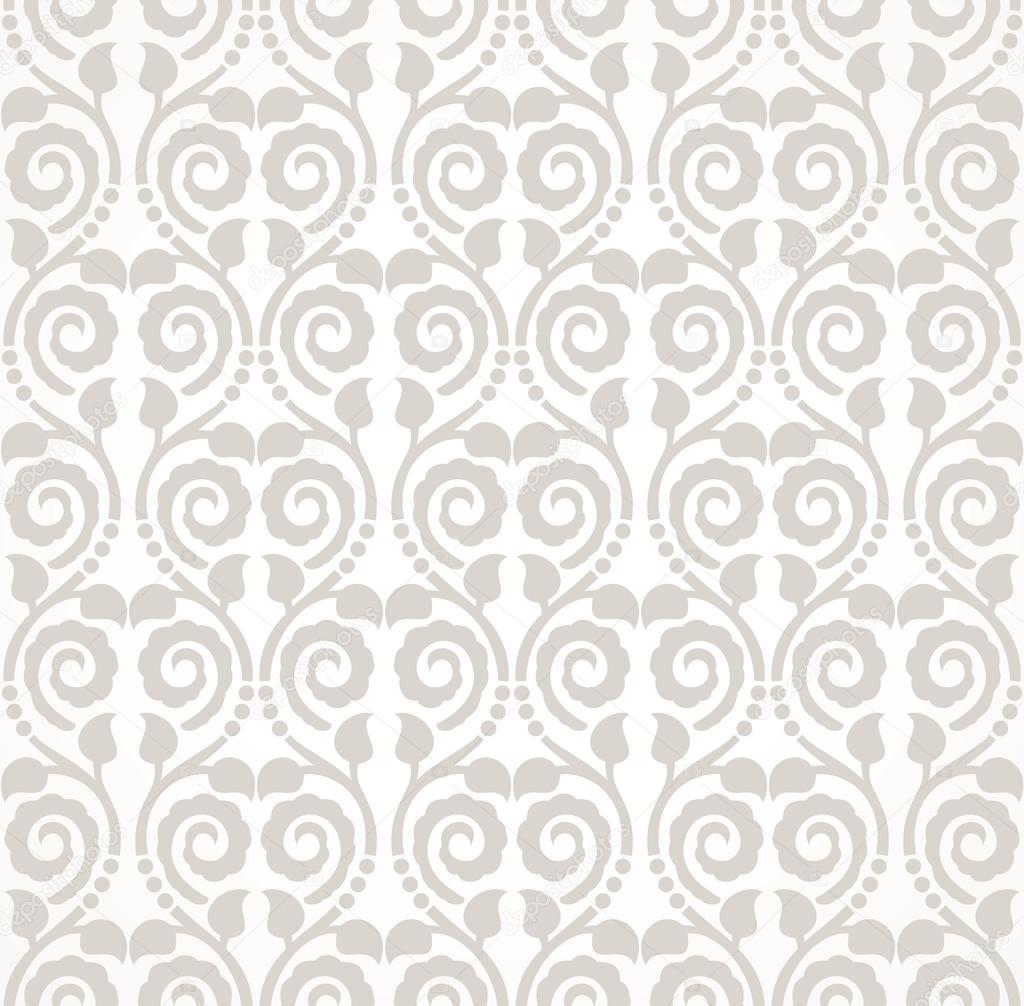 Traditional seamless wallpaper design Stock Vector Image by ©malkani