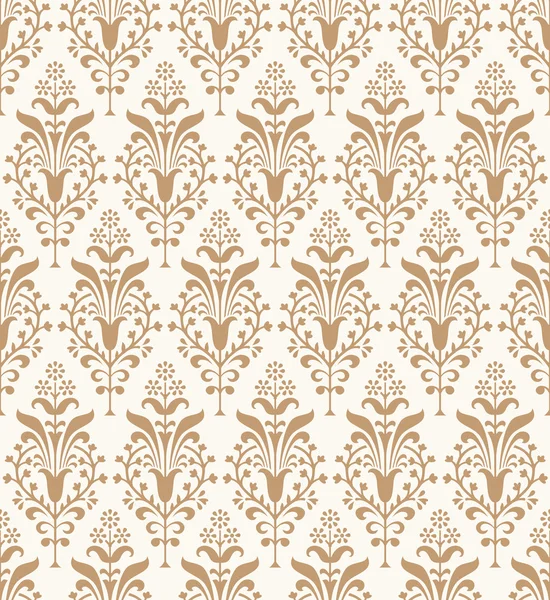 Seamless traditional designer wallpaper — Stock Vector