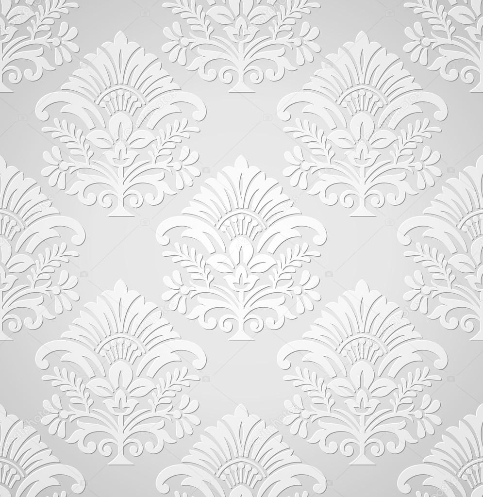 Royal damask wallpaper