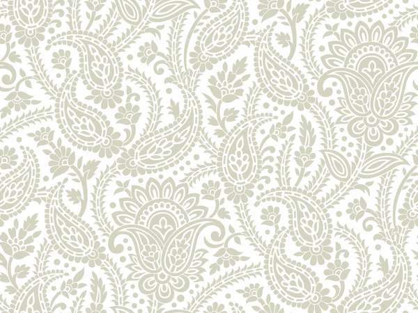 Fondo paisley sin costuras — Vector de stock