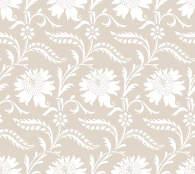 sorunsuz fantezi çiçek desenli