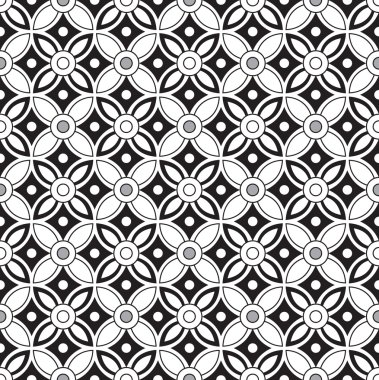 Kusursuz çiçek deseni