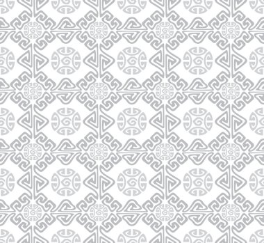 Dikişsiz geleneksel vektör desen