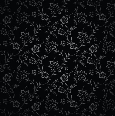 Download Black Designer Floral Wallpaper Free Vector Eps Cdr Ai Svg Vector Illustration Graphic Art