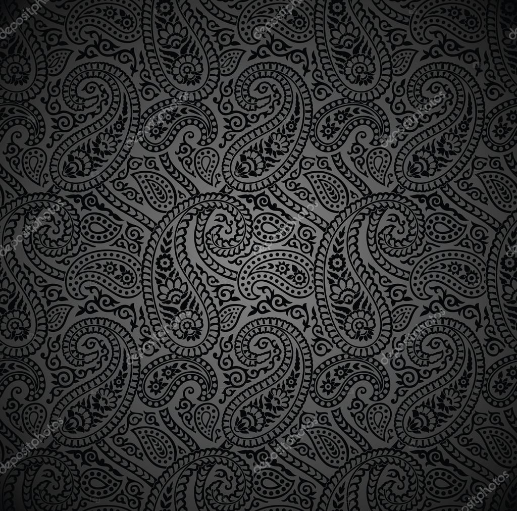 Seamless traditional paisley wallpaper Stock Vector Image by ©malkani ...