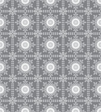 çiçek sorunsuz gümüş duvar kağıdı