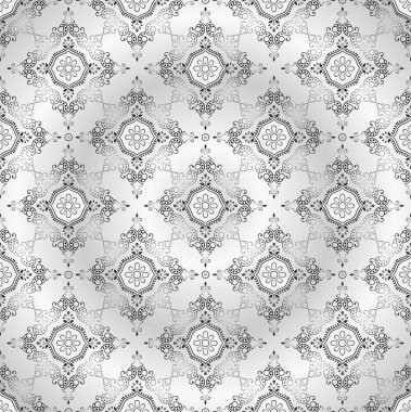 Dikişsiz gümüş metalik duvar kağıdı