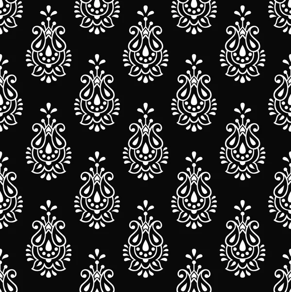 Vector paisley patrón sin costuras — Archivo Imágenes Vectoriales