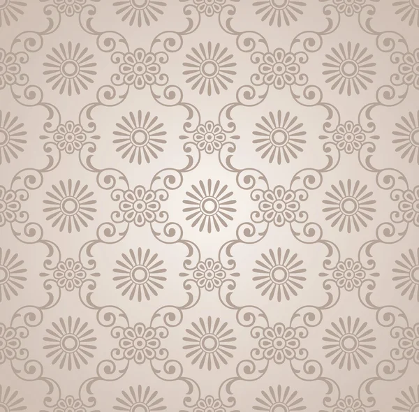 Vector clásico fondo de pantalla floral — Archivo Imágenes Vectoriales