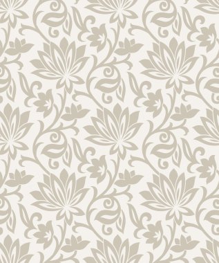 Dikişsiz lüks çiçek duvar kağıdı