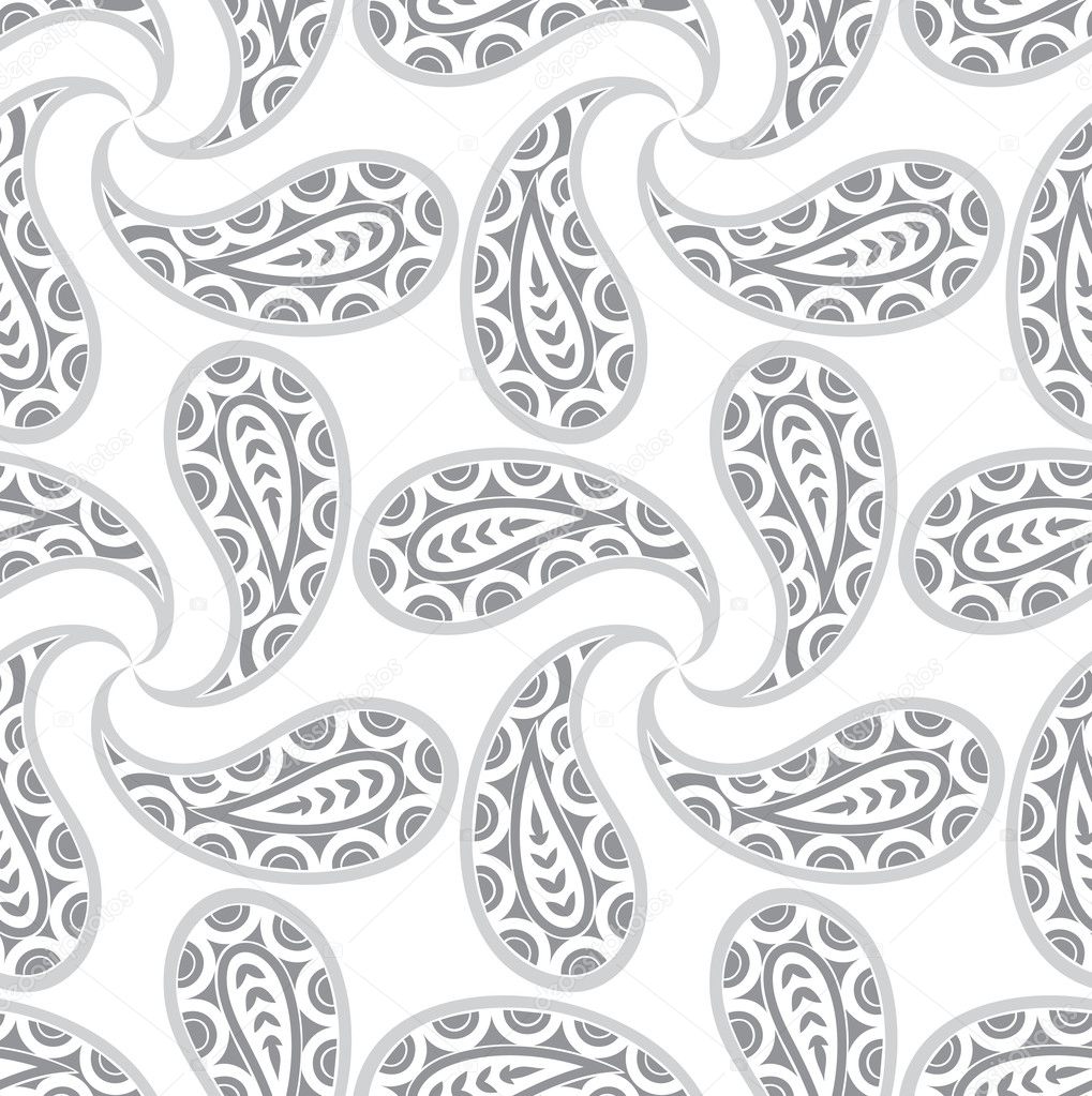 Vector paisley background