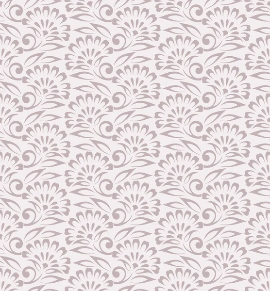 Lujoso fondo floral sin costuras — Vector de stock