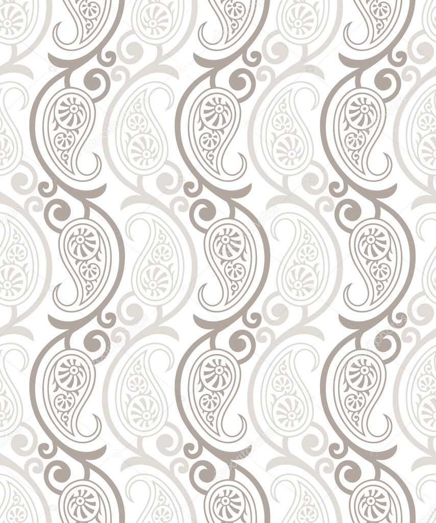 Paisley vector background
