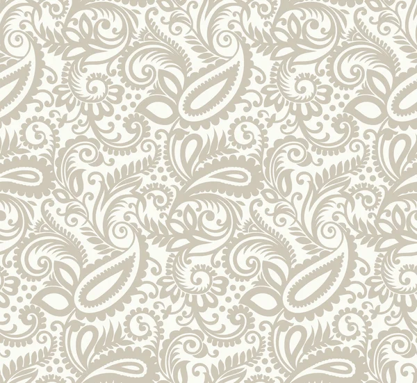 Fondo paisley sin costuras — Vector de stock