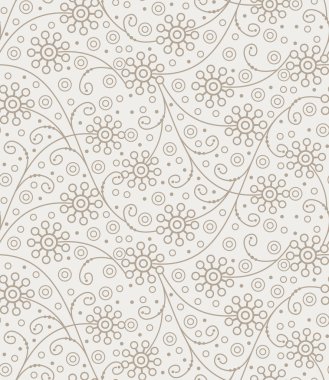 Dikişsiz vector floral arka plan