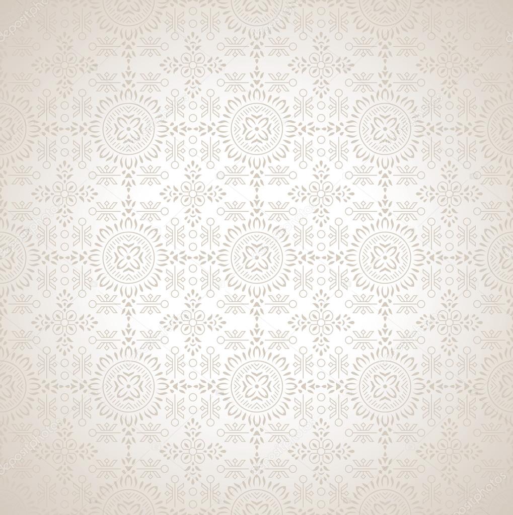 Seamless traditional golden wallpaper