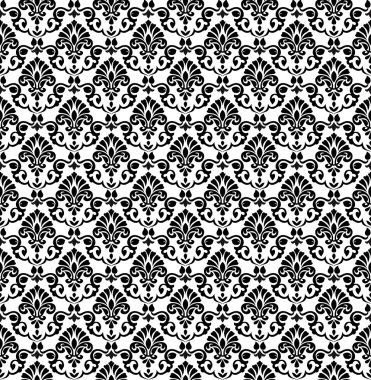 Damask seamless background clipart