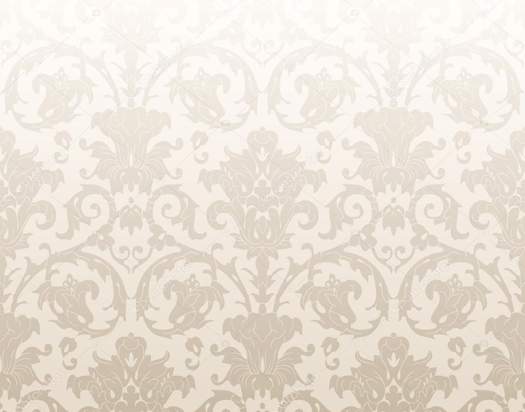 Damask traditional wallpaper