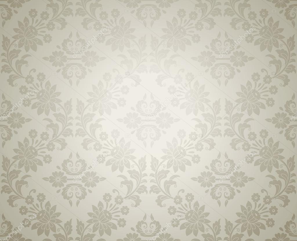 Damask seamless floral wallpaper — Stock Vector © malkani 45646037