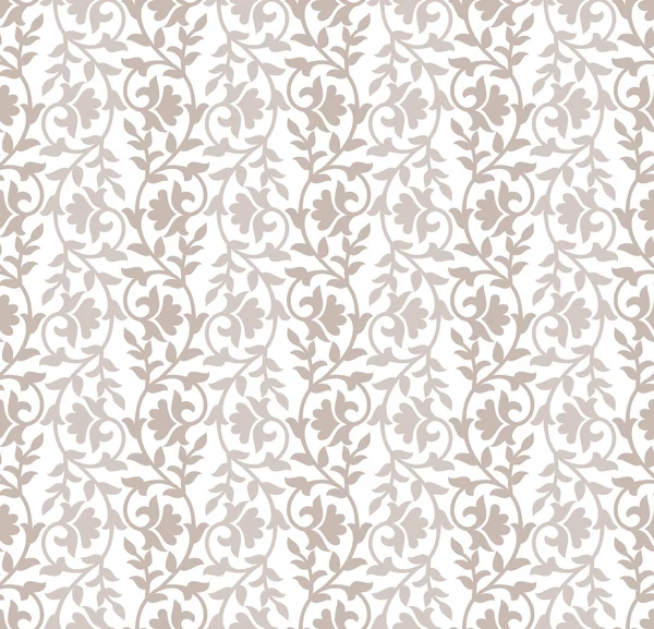 Luxuoso damasco fundo floral —  Vetores de Stock