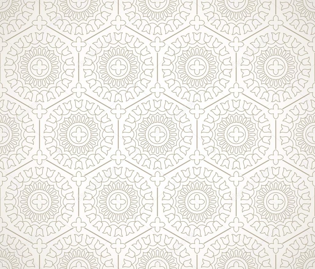 Seamless luxurious floral background