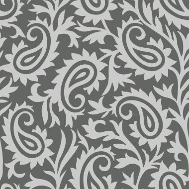 Kusursuz desensiz desenli süsleme dizaynı