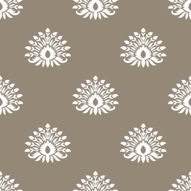 Geleneksel Kusursuz Asyalı damaske duvar kağıdı tasarımı