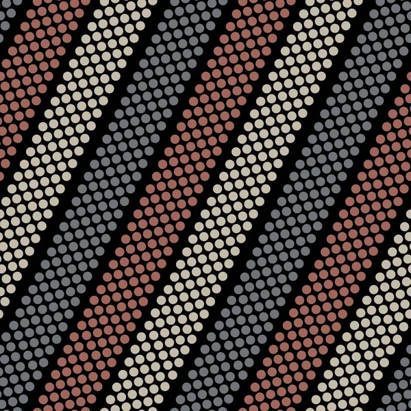 Vector Doted Tie Print Design - Stok Vektor