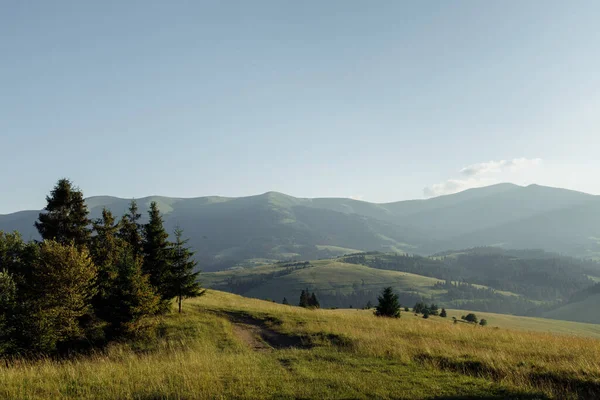 Hermoso Paisaje Con Montañas Verano —  Fotos de Stock