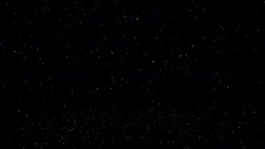 4K 'da alfa kanalı ile arkaplansız döngülü kar yağışı