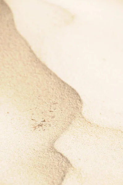 Surface Only Sand Beach Different Objects Footprints Background Wallpaper — Stock Photo, Image