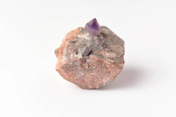 Макрозйомка Природного Мінералу Мінералу Геологічних Цілей — стокове фото