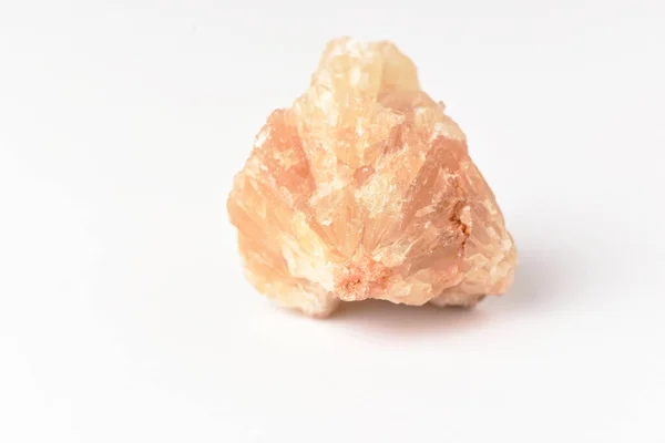 Macrofotografie Van Natuurlijk Mineraal Mineraal Voor Geologische Doeleinden — Stockfoto