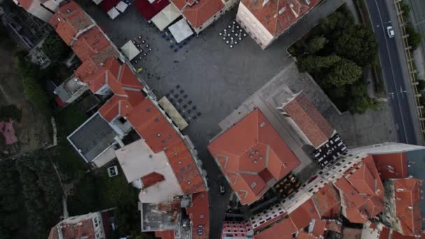 Condomínio residencial público complexo de construção. — Vídeo de Stock