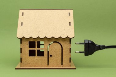Tahta model ev tak 