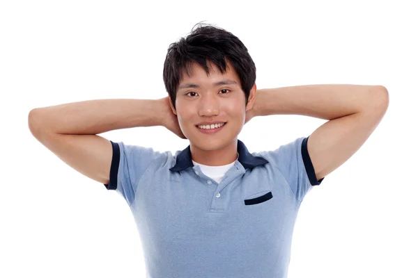 Young man with smiling — Stock Photo, Image