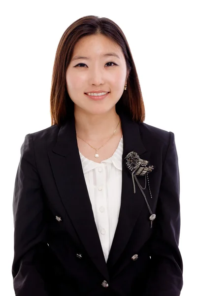 Yong pretty Asian business woman — Stock Photo, Image