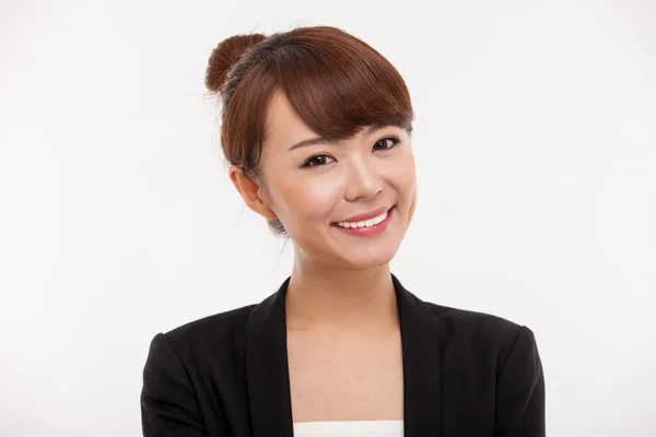 Young Asian pretty business woman close up portrait . — Stock Photo, Image