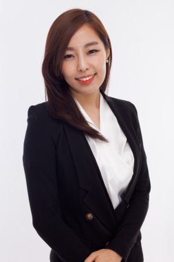 Yong pretty Asya iş kadını