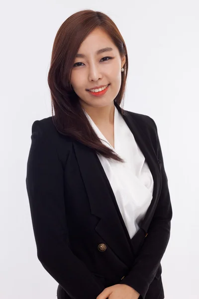 Yong pretty Asya iş kadını — Stok fotoğraf