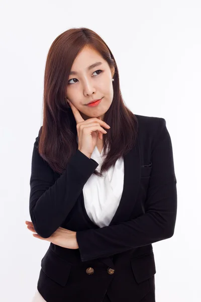 düşünme genç Asyalı kadın