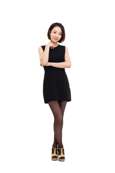 Yong pretty Asian business woman — Stock Photo, Image