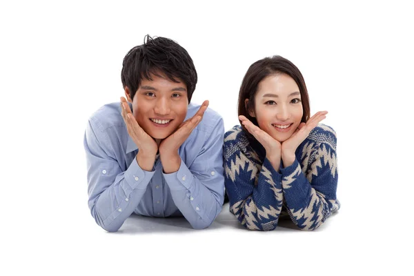 Young Asian couple — Stock Photo, Image