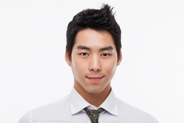 Aziatische jonge zakenman close-up shot.