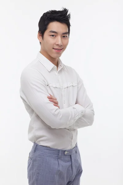 gülen ile genç adam