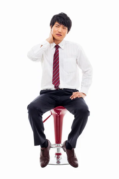 Junge asiatische Mann mit einem Stress — Stockfoto