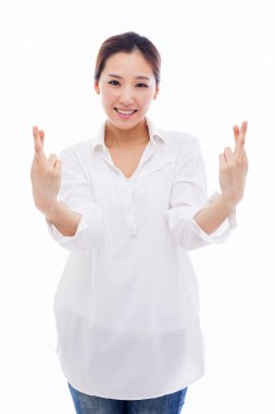 batıl inançları olan genç bir kadın