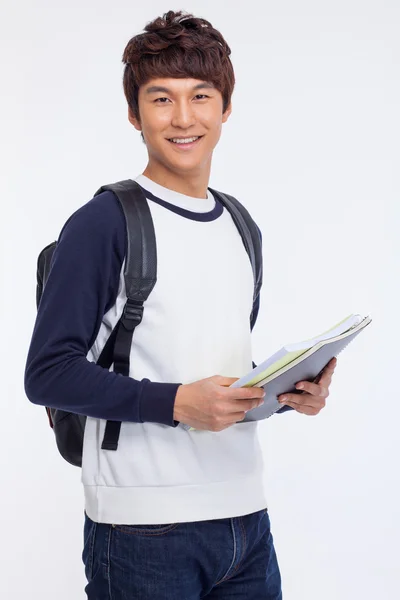 Ung asiatisk student — Stockfoto