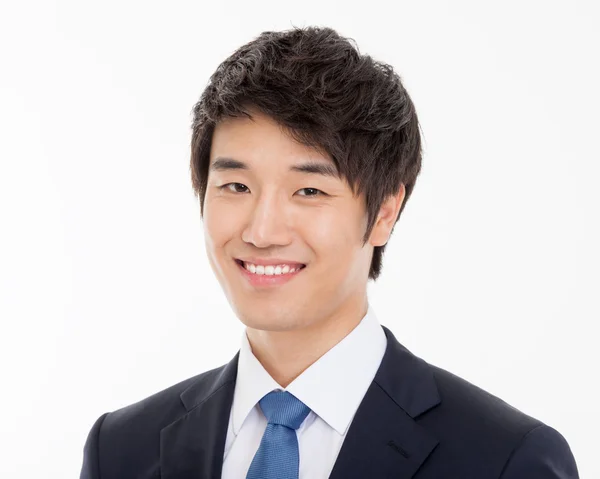 Asian young business man close up shot. — Stock Photo, Image