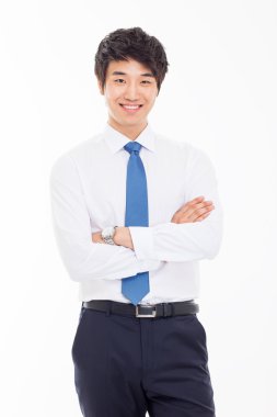 Asyalı genç iş adamı